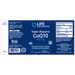 Super Ubiquinol CoQ10 100mg 60 Softgels by Life Extension packaging information label