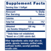 Super Ubiquinol CoQ10 100mg 60 Softgels by Life Extension packaging supplement facts label