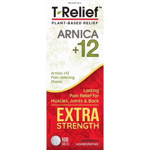T-Relief Extra Strength Pain Relief 100 Tablets by MediNatura