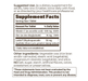 Taxifolin Complex SR 60 Tablets by Endurance Products supplement facts label

