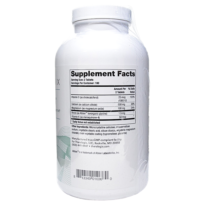 Theralogix's Prosteon 360 tabs supplement facts