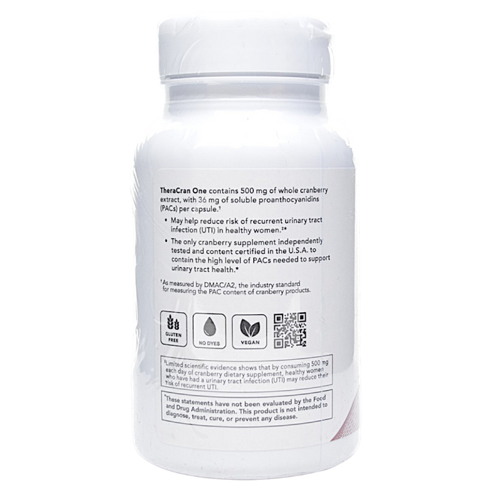 Theralogix's TheraCran One 90 Capsules Suggested Use