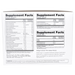 Theralogix's TheraNatal Complete Prenatal Kit Supplement Facts