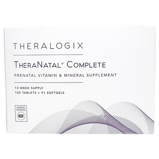 Box of Theralogix's TheraNatal Complete Prenatal Kit
