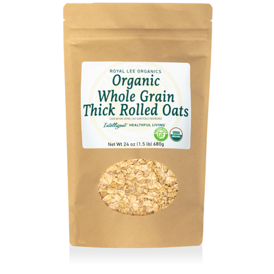 Thick Rolled Oats, 2lb kraft bag
