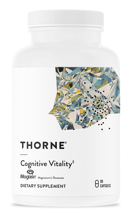 Bottle of Thorne's Cognitive Vitality 90 capsules