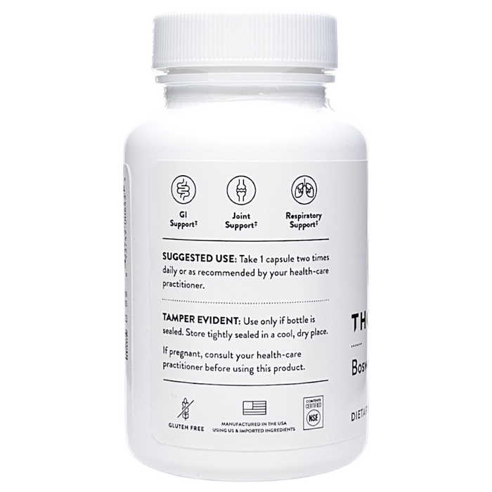 Thorne Research's Boswellia Phytosome 60 Capsules Suggested Use