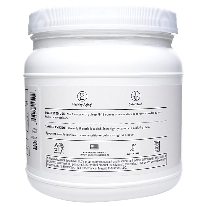 Thorne Research's Collagen Plus 30 servings Suggested Use