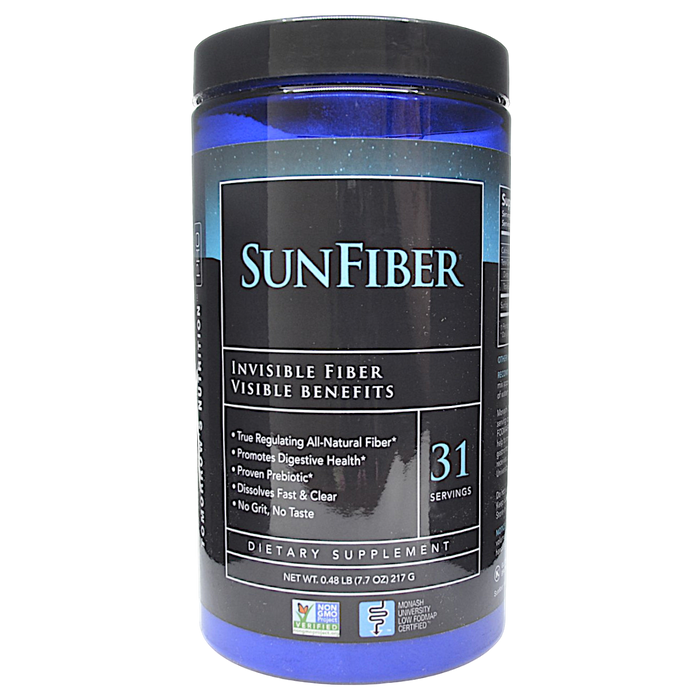 Canister of Tomorrow's Nutrition's SunFiber 7.4 oz