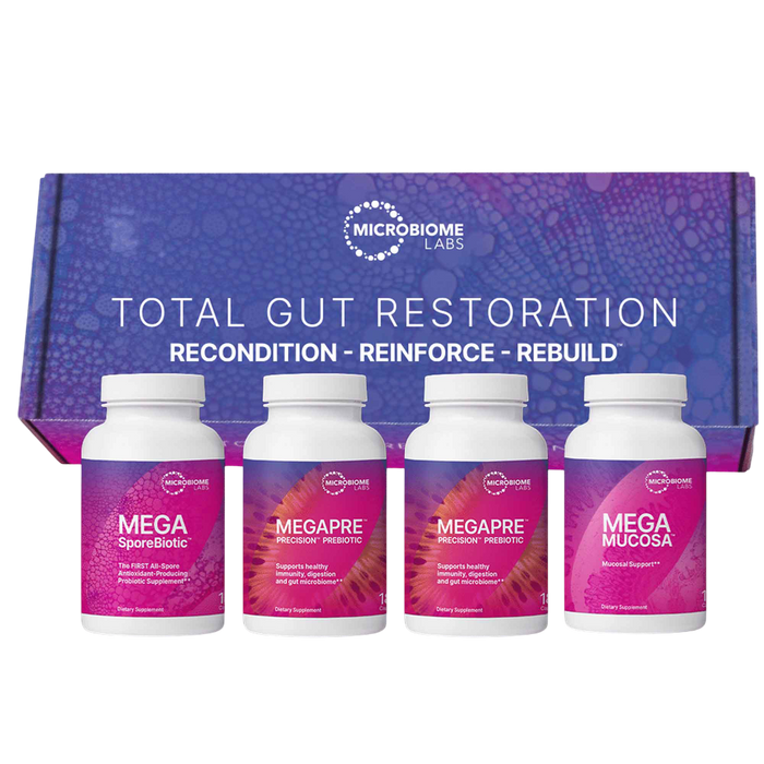 Total Gut Restoration Kit 1 by Microbiome Labs
