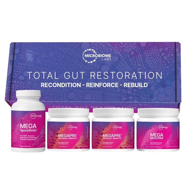 Total Gut Restoration Kit 2 by Microbiome Labs