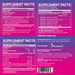 Total Gut Restoration Kit 2 by Microbiome Labs supplement facts labels