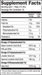 Total Omega 16 fl oz by Barlean's Organic Oils supplement facts label