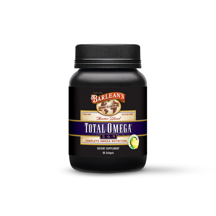 Total Omega 90 Softgels by Barlean's Organic Oils