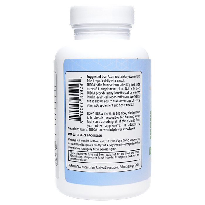 Project AD's Tudca 60 capsules suggested use