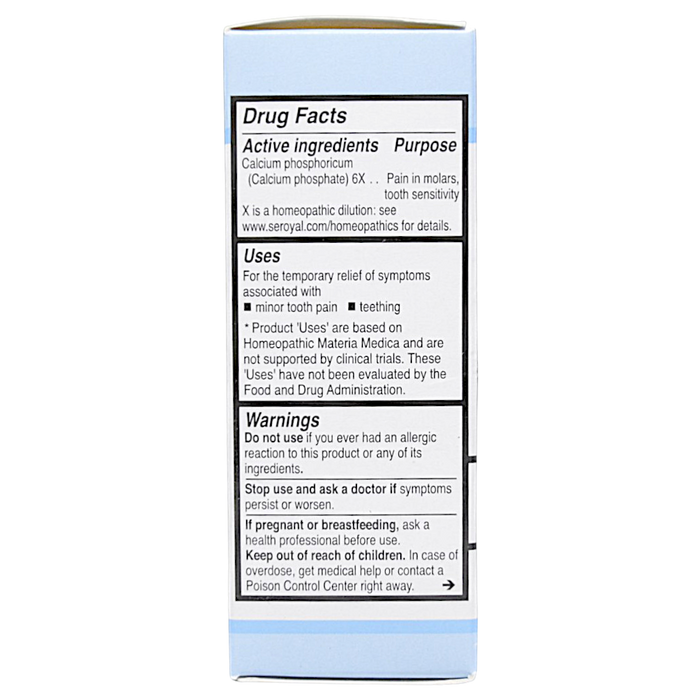 Unda's Calcium Phosphoricum 6X 100 Tablets Drug Facts