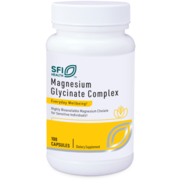 Klaire Labs, Magnesium Glycinate Complex 100 mg 100 vcaps