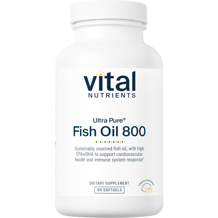 Vital Nutrients, Ultra Pure Fish Oil 800 90 caps