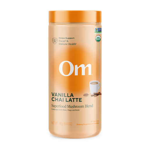 Vanilla Chai Latte 30 Servings by Om Mushroom