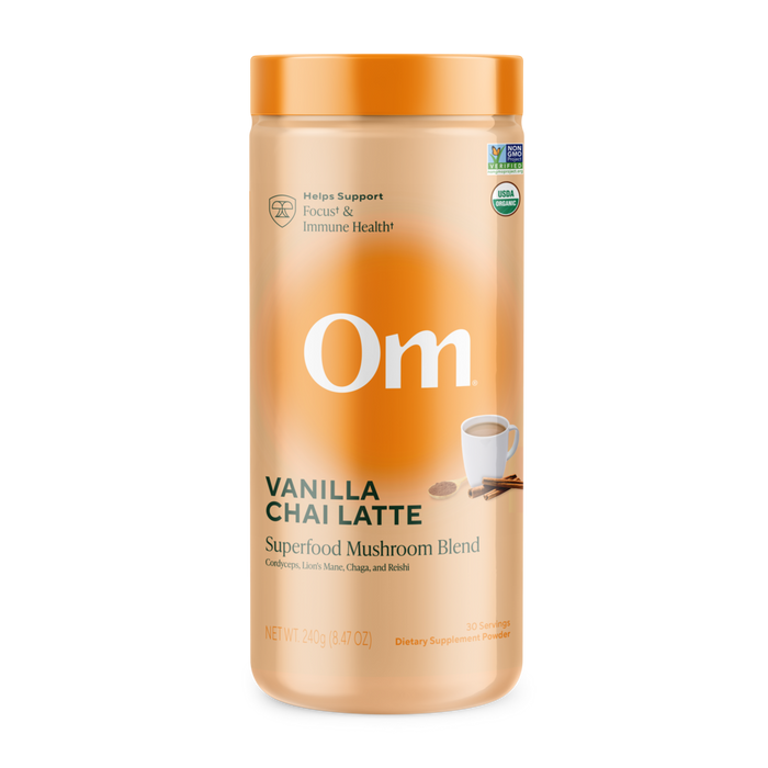 Vanilla Chai Latte 30 Servings by Om Mushroom