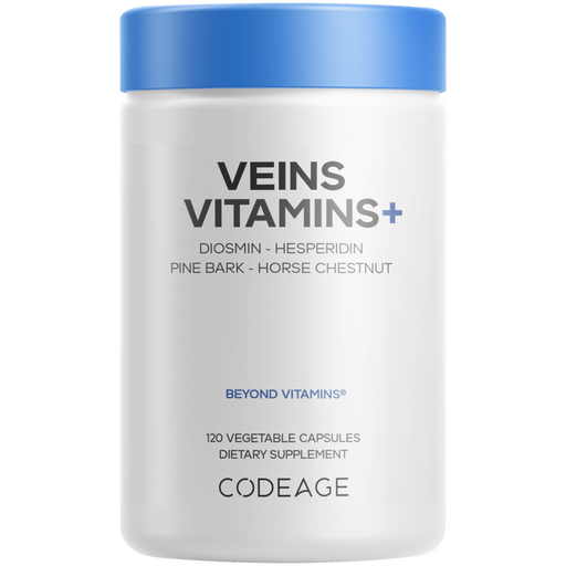 Veins Vitamins+ 120 Capsules by CodeAge