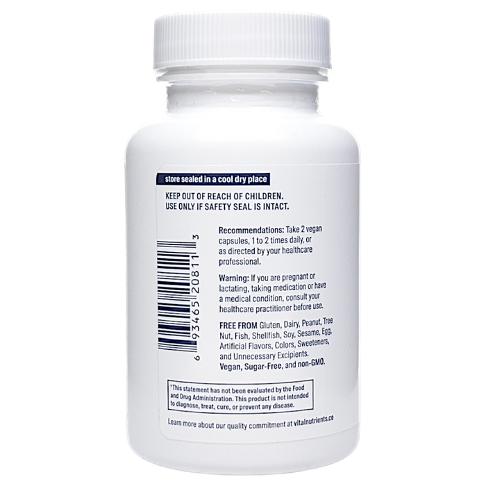 Vital Nutrients' Echinacea Extract 60 Capsules Suggested Use