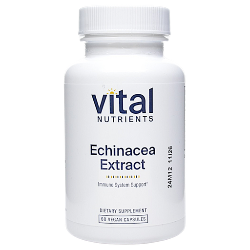 Bottle of Vital Nutrients' Echinacea Extract 60 Capsules