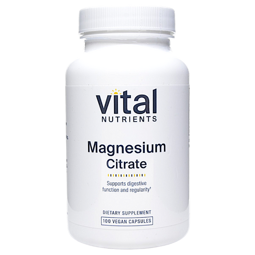 Bottle of Vital Nutrients' Magnesium Citrate 100 Capsules