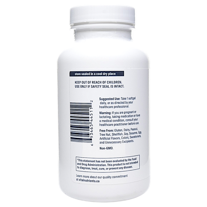 Vital Nutrients's Ultra Pure Fish Oil 700 Enteric 90 softgels Suggested Use