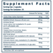 Vital Nutrients, Liver Support Supplement Facts