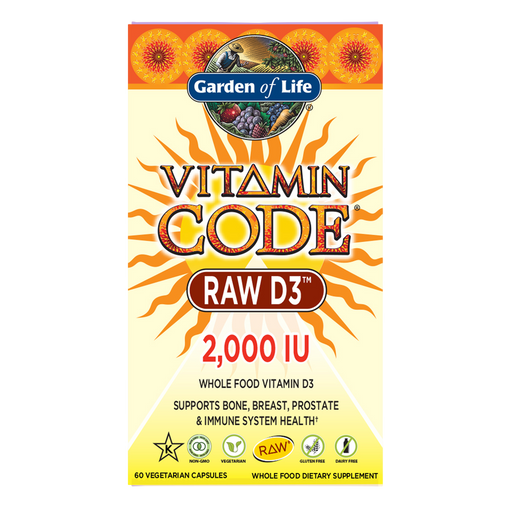 Vitamin Code RAW D3 2000IU by Garden of Life
