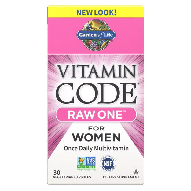 Vitamin Code RAW One for Women by Garden of Life 30 capsules