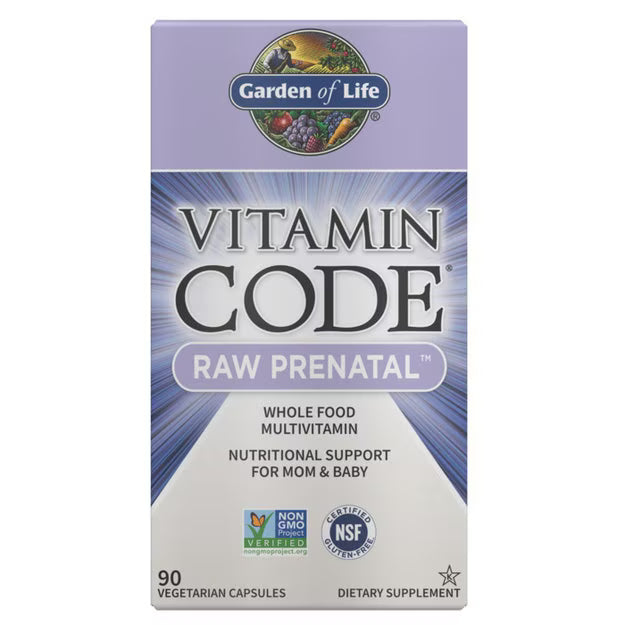 Vitamin Code RAW Prenatal by Garden of Life 90 capsules 