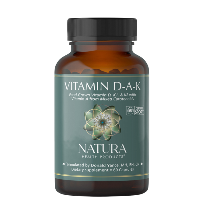 Vitamin D-A-K 60 Capsules by Natura Health Products