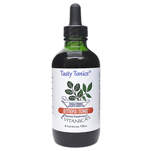 Bottle of Vitanica's Bitters Tonic 4 fl oz