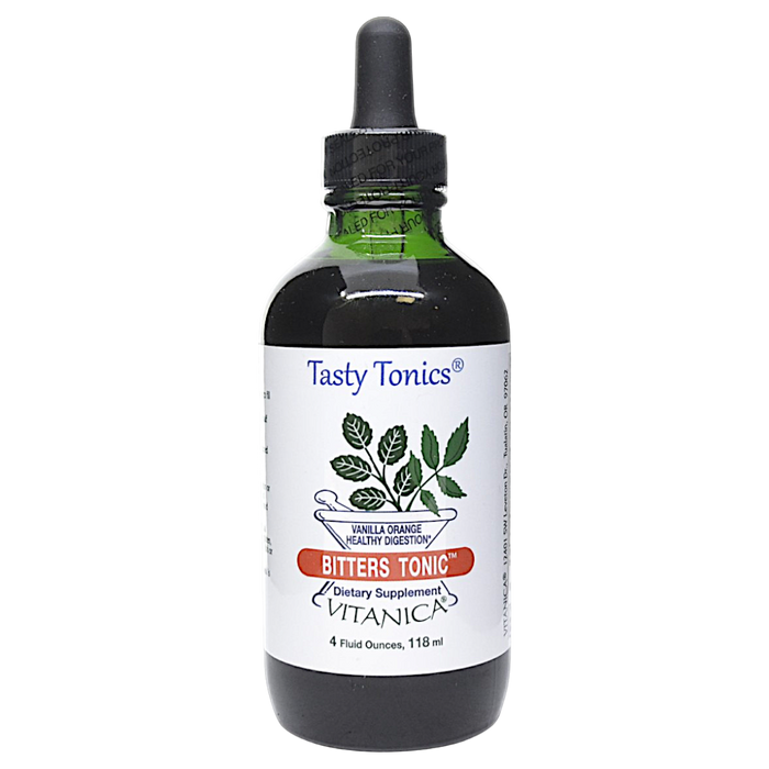 Bottle of Vitanica's Bitters Tonic 4 fl oz