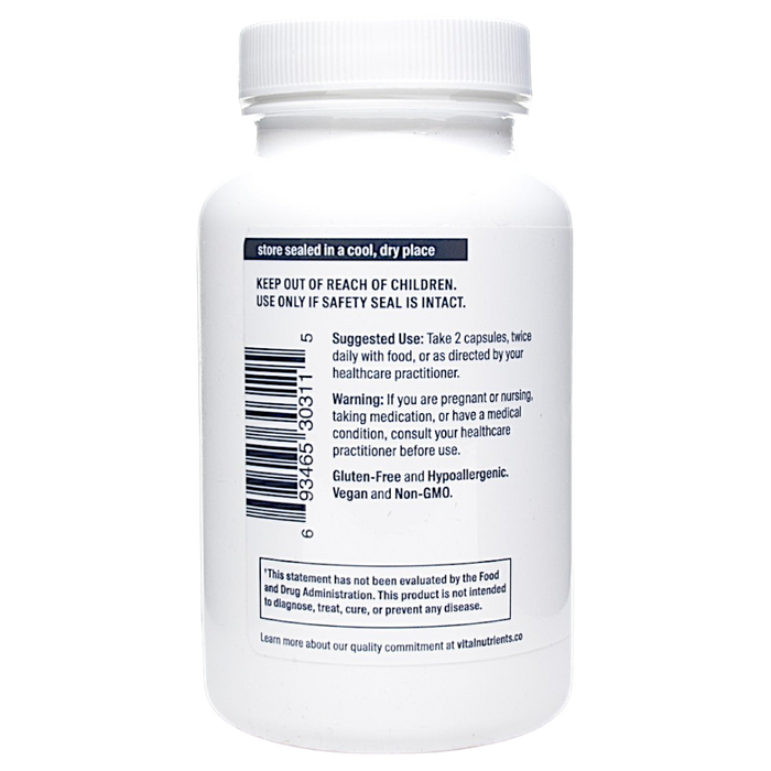 Vital Nutrients' Calcium & Magnesium 100 Capsules Suggested Use
