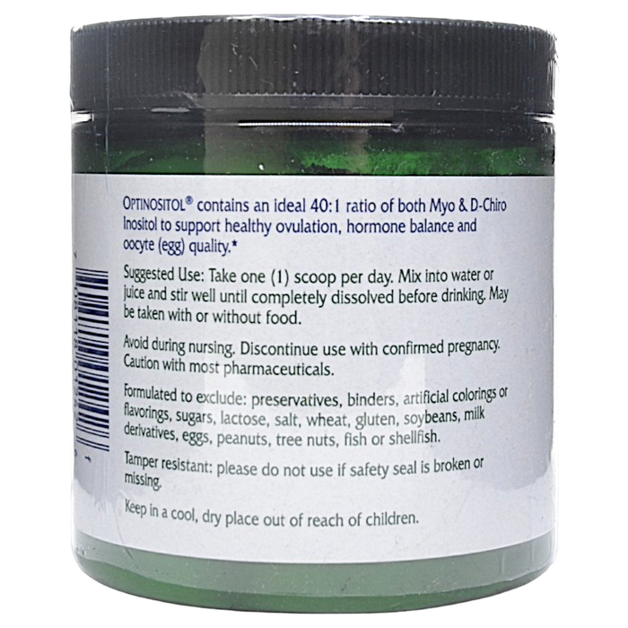 Vitanica's Optinositol Powder 4 oz Suggested Use