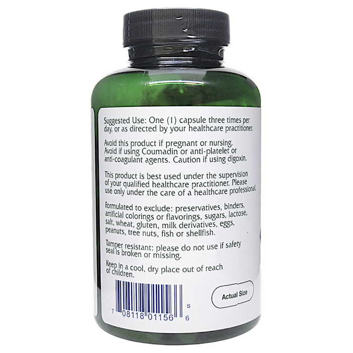 Vitanica's Rauwolfia Extra 180 Capsules Suggested Use