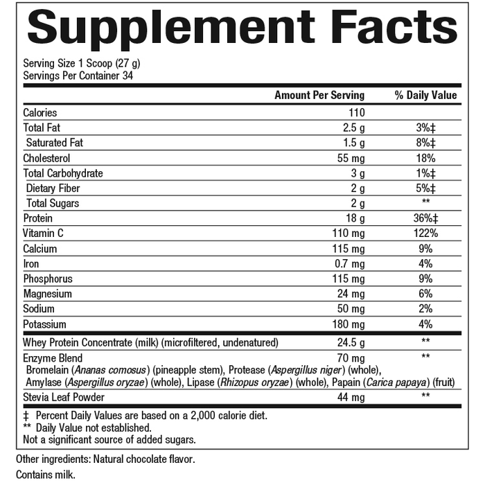 Whey Factors Powder 2 lbs by Natural Factors