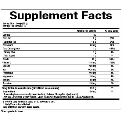 Whey Factors Powder 12 oz by Natural Factors