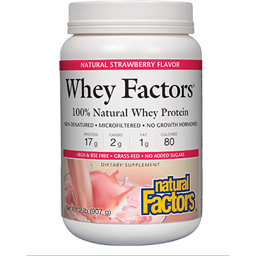 Whey Factors Powder 2 lbs by Natural Factors