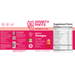 Women's Plus Multi & Omegas 120 by SmartyPants Vitamins information label 
