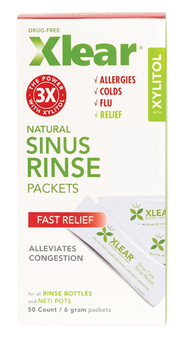 Xlear Sinus Neti Refill Solution 50 Packets by Xlear