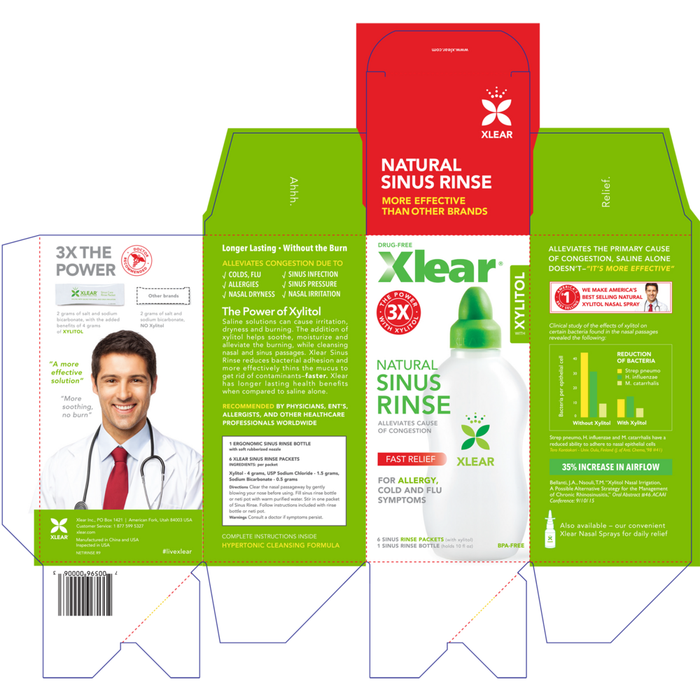 Xlear Sinus Netirinse Bottle by Xlear packaging