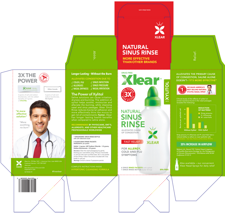 Xlear Sinus Netirinse Bottle by Xlear packaging