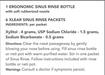 Xlear Sinus Netirinse Bottle by Xlear supplement facts