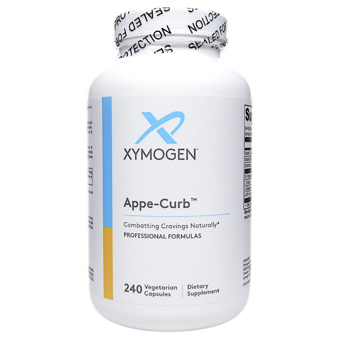 Bottle of Xymogen's Appe-Curb 240 capsules