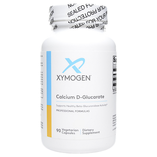 Bottle of Xymogen's Calcium D-Glucarate 90 Capsules