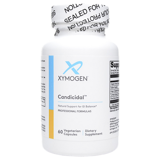 Bottle of Xymogen's Candicidal 60 Capsules